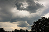 Bewölkung vor dem Gewitter