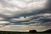 Bewölkung vor dem Gewitter