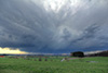 Das Gewitter nähert sich