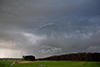 Wolkenstrukturen unter der Zelle