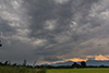 Wolkenstrukturen in der Nähe von Penzberg