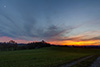 Sonnenuntergang am 18.11.2012