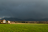 Nach dem Gewitter gab es wieder einen Regenbogen