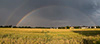 Der Regenbogen nach dem Gewitter.