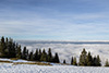 Blick übers Nebelmeer