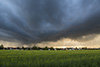 Das aufziehende Gewitter bei Lengenfeld