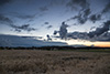 Am Horizont zogen neue Wolken auf.