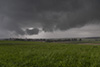 Danach zog bei Dettenschwang ein weiteres Gewitter auf.