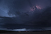Und weiterhin Wolkenblitze.