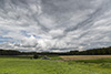 Zwischendurch gab es auch Wolkenlücken und Quellwolken.