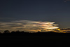Irisierende Wolken
