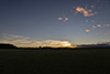Irisierende Wolken