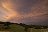 Beeindruckende Mammaten zum Sonnenuntergang am 04.08.2015