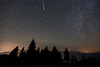 Die größte Sternschnuppe die wir in dieser Nacht beobachteten: