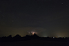 Der Lampenschirm Richtung Alpen: